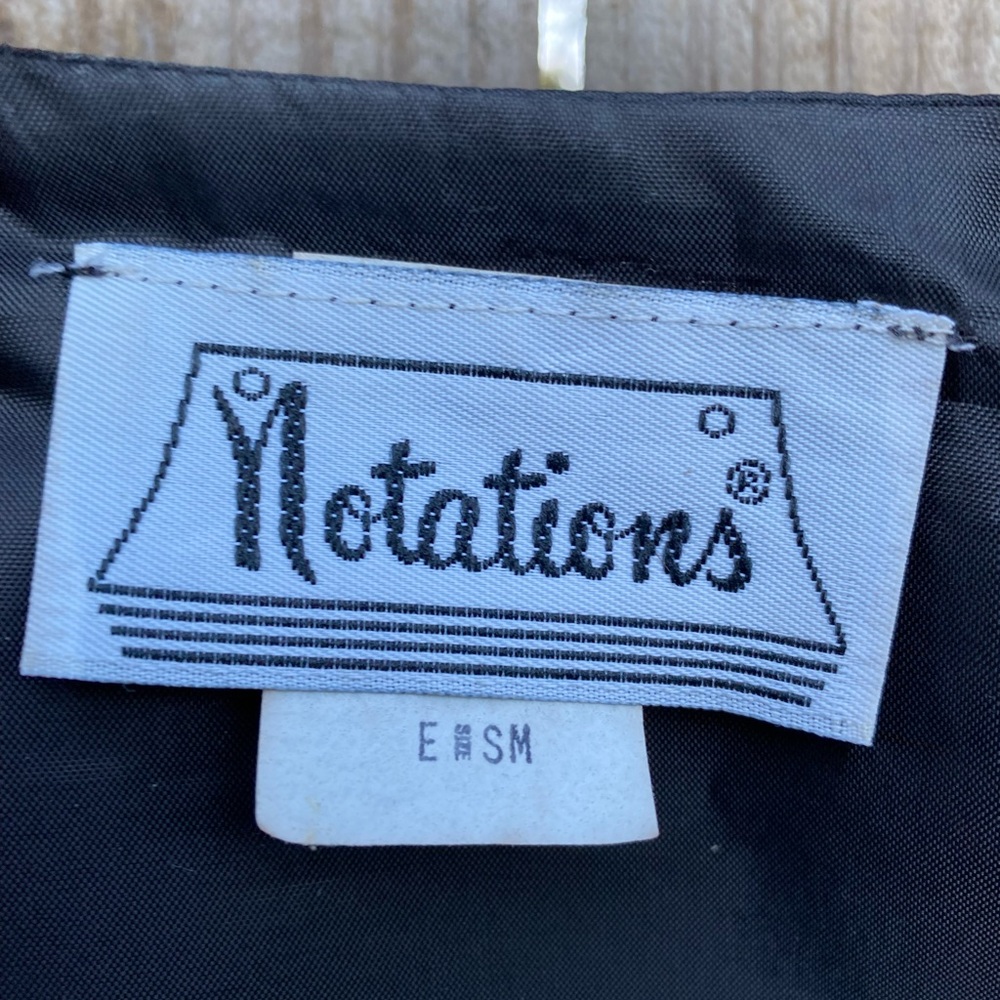 Vintage Notations Pink Floral Vest - Picture 6 of 6